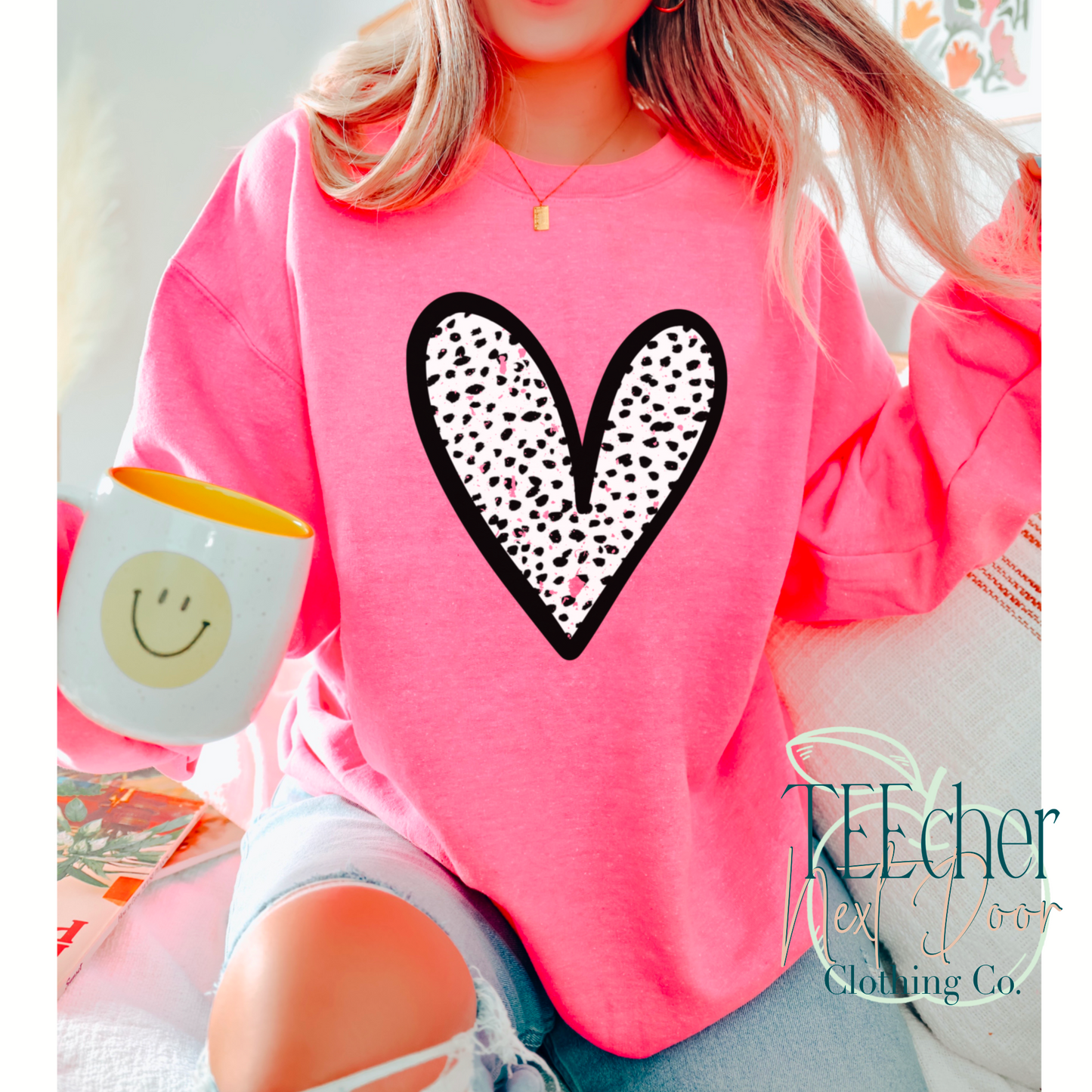 Spotted Love Crewneck