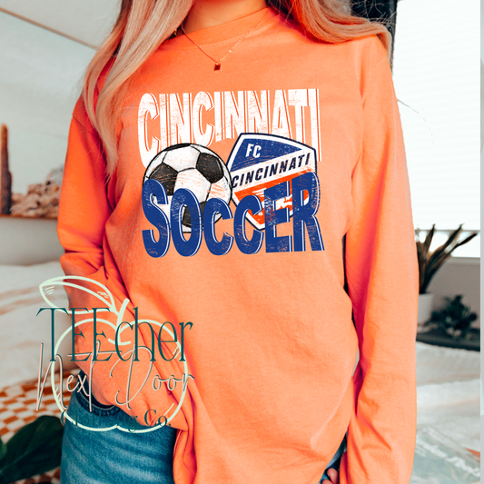 Cincy Soccer Geometric