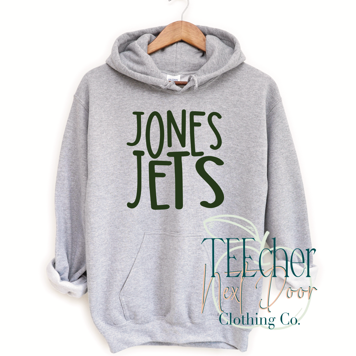 Jones Jets Handwritten
