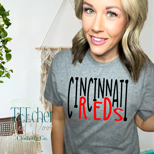 Cincinnati Baseball Handwritten