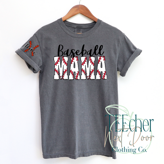 Baseball Mama-Custom Name
