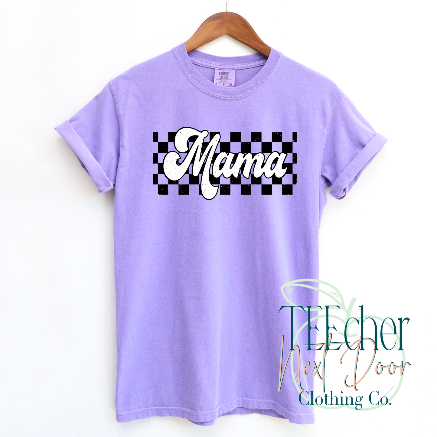 Mama Checkered Retro