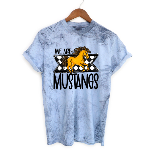 Retro We are Mustangs