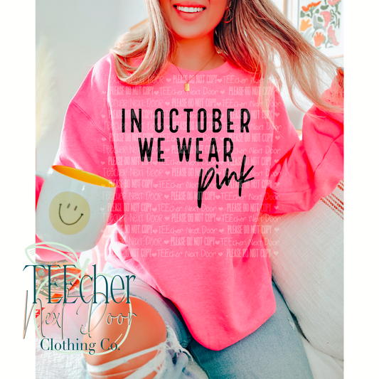 Neon In October