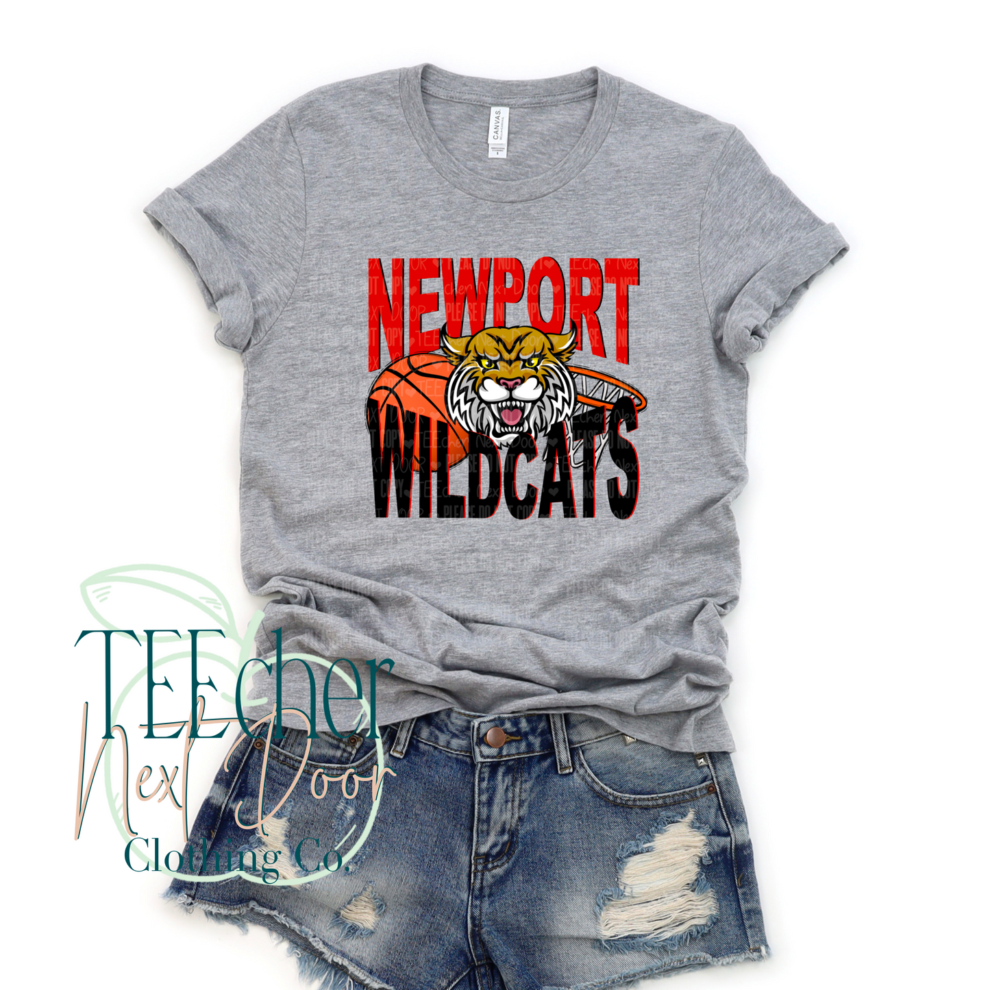 Newport Basketball Geometric