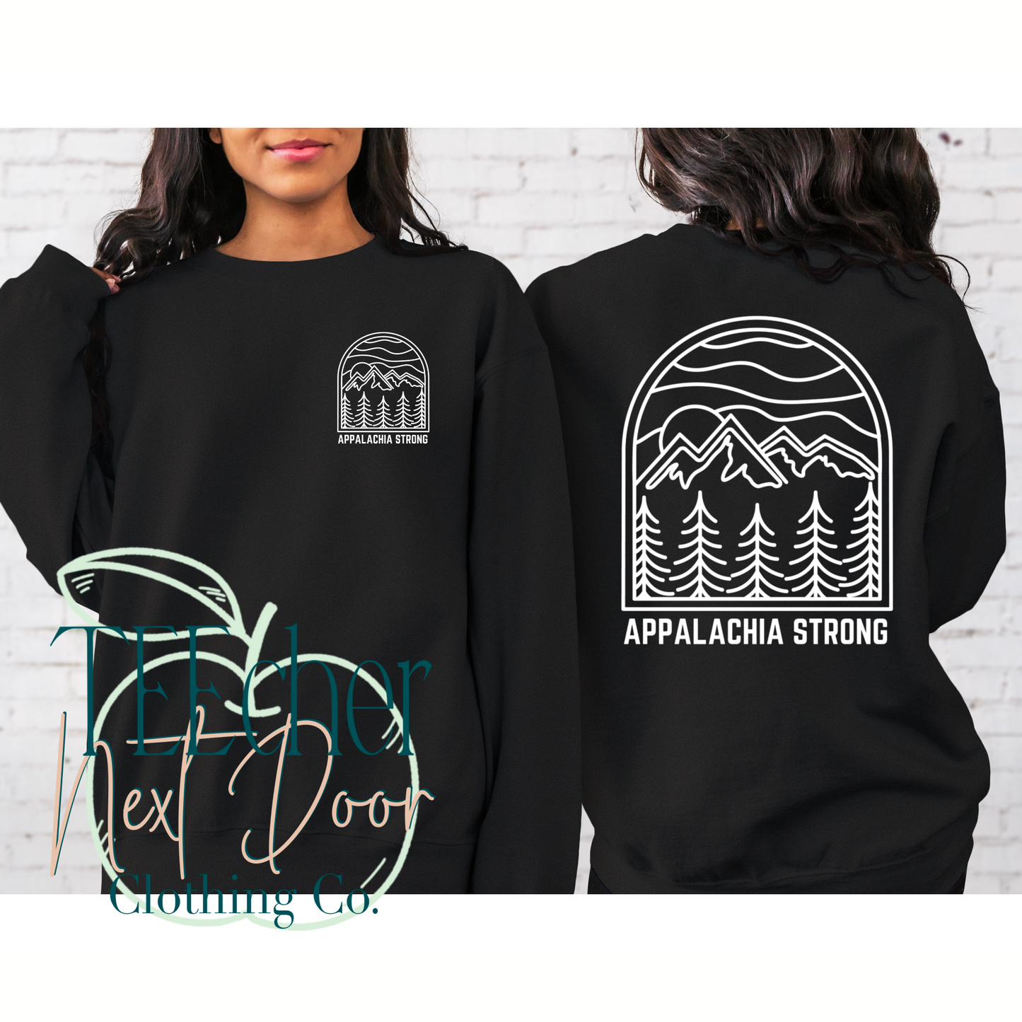 FUNDRAISER- Appalachia Strong Two Sided Crewneck