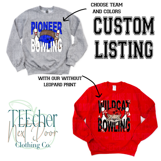 Custom Bowling Geometric