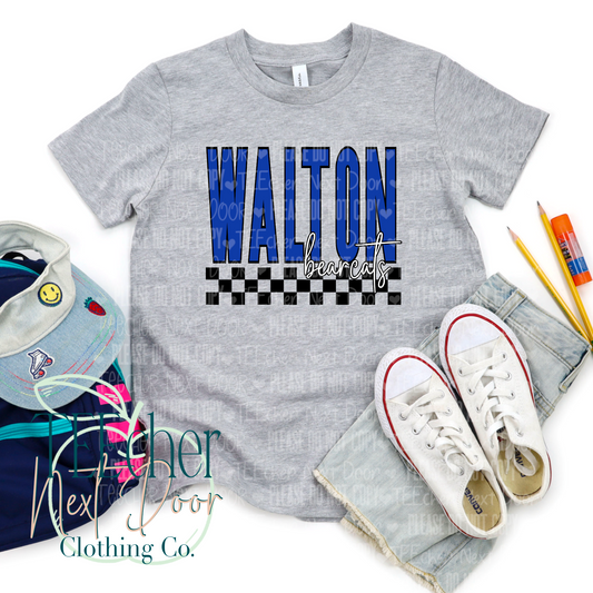 Walton Checkered Retro