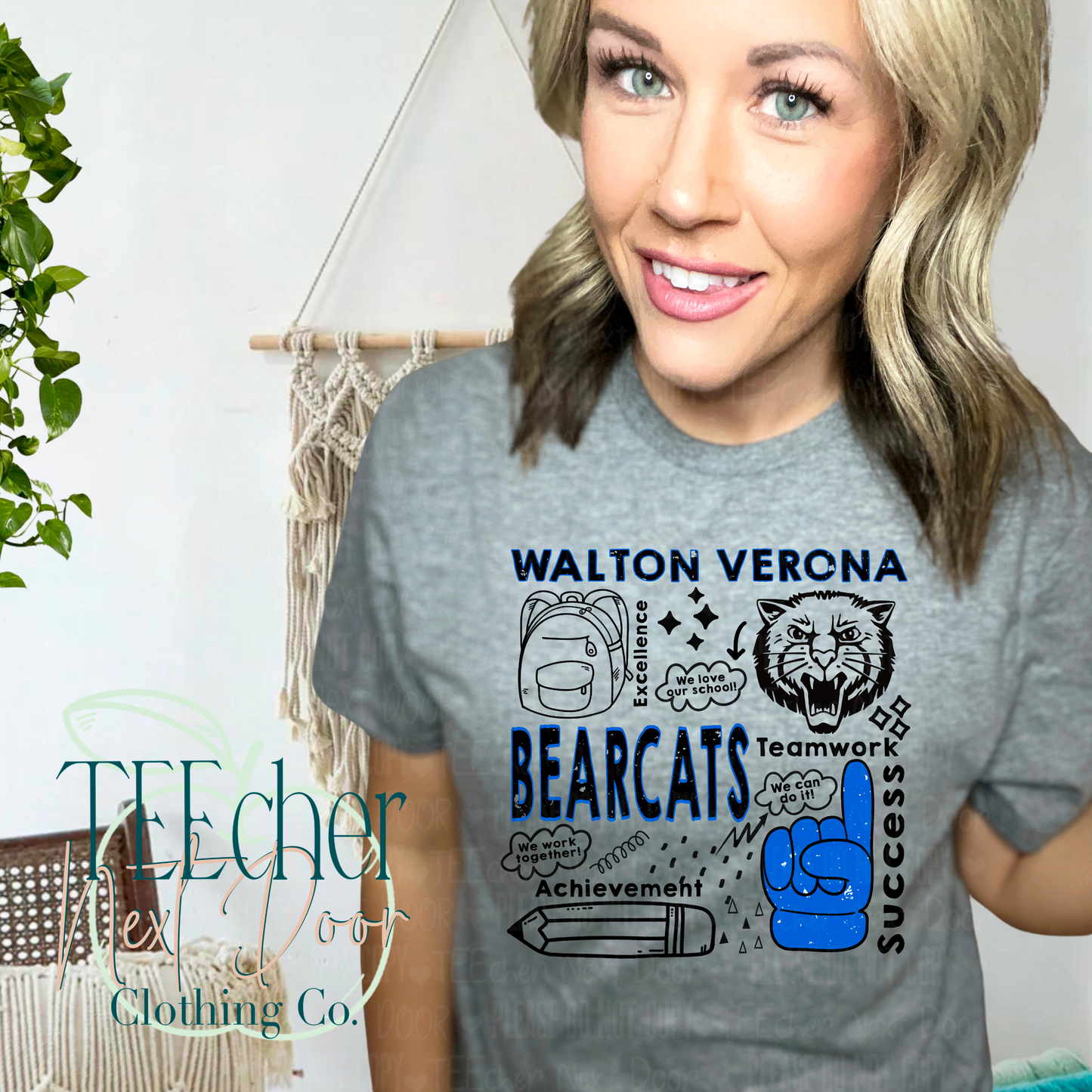 Walton Verona Mascot Collage
