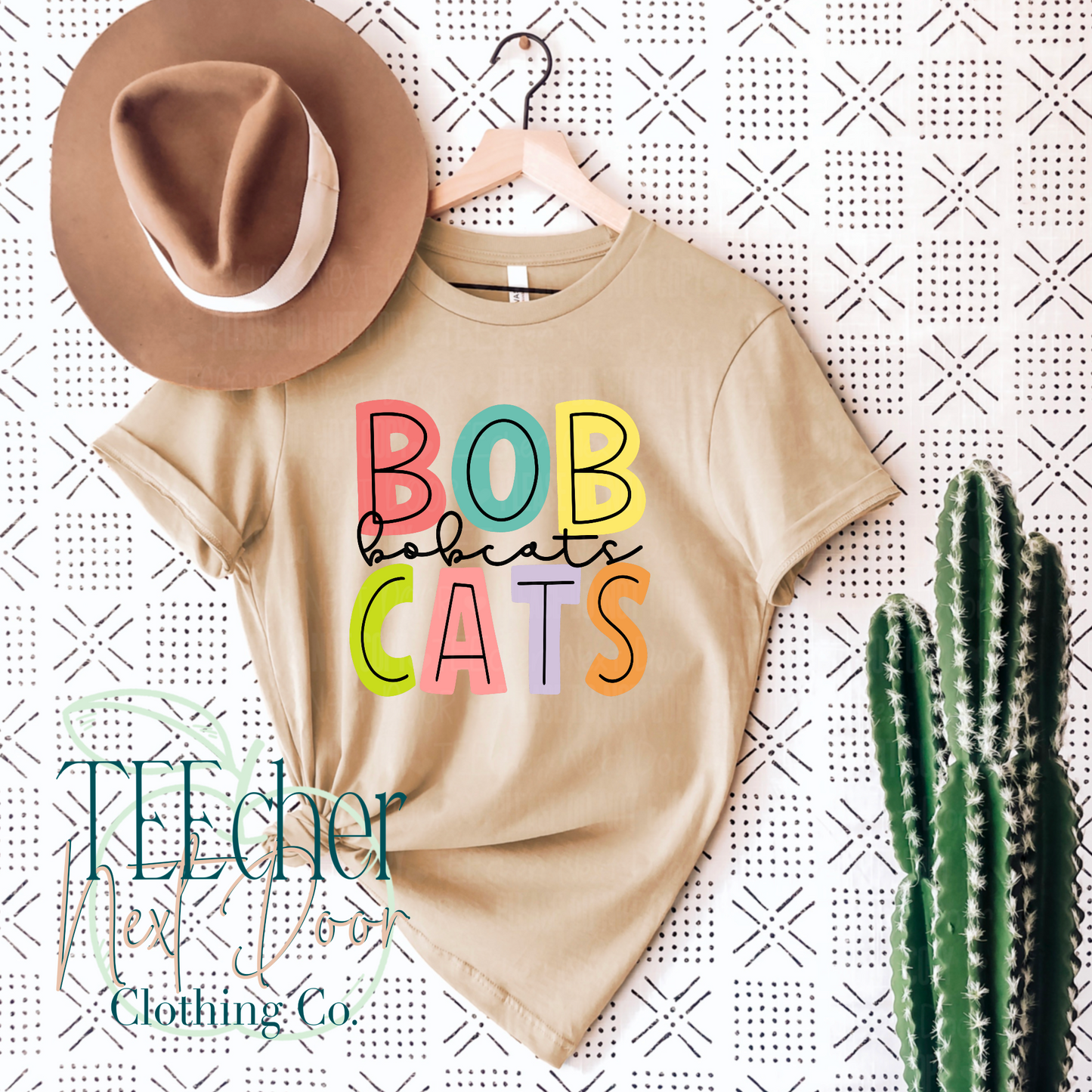 Modern Bobcats Tee