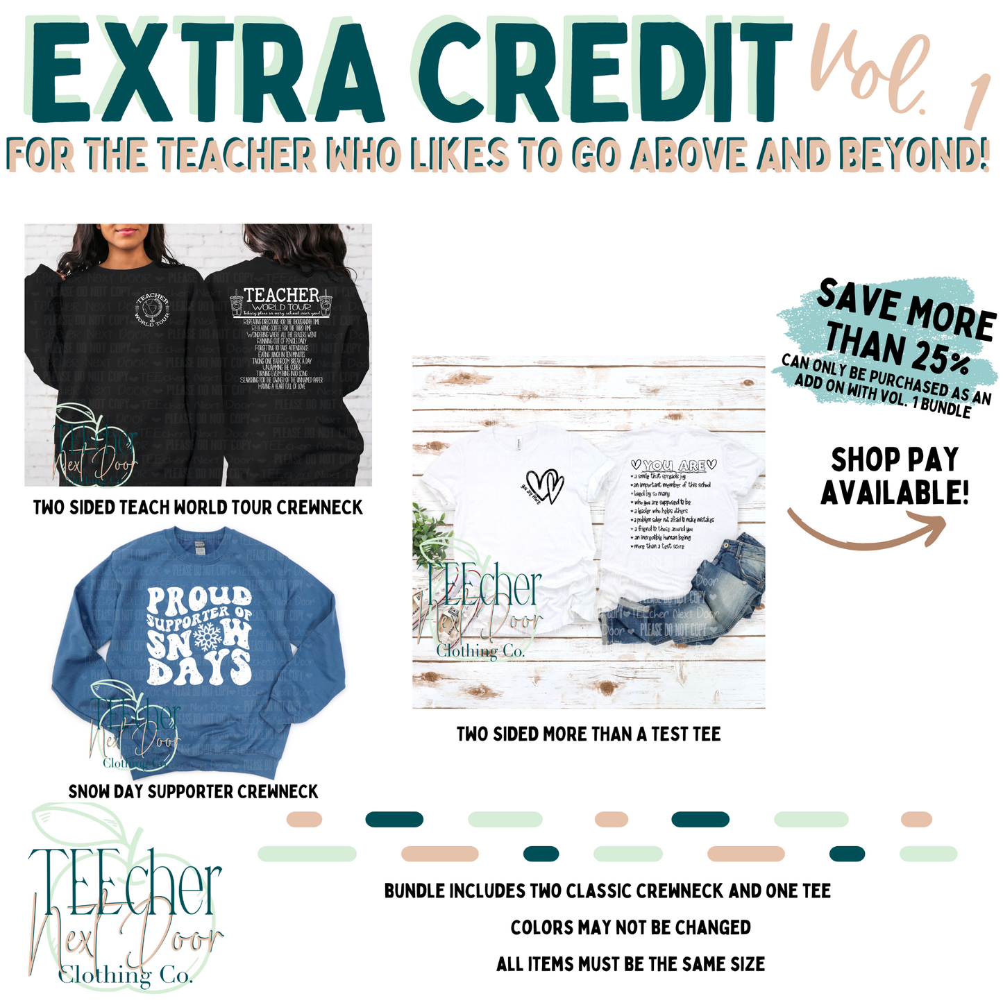 Teacher Bundle Vol. 1