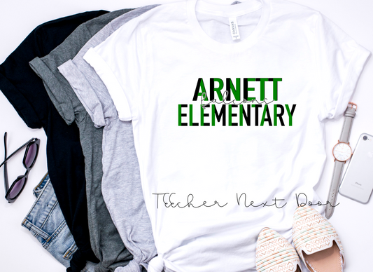 Arnett Elementary Color Block