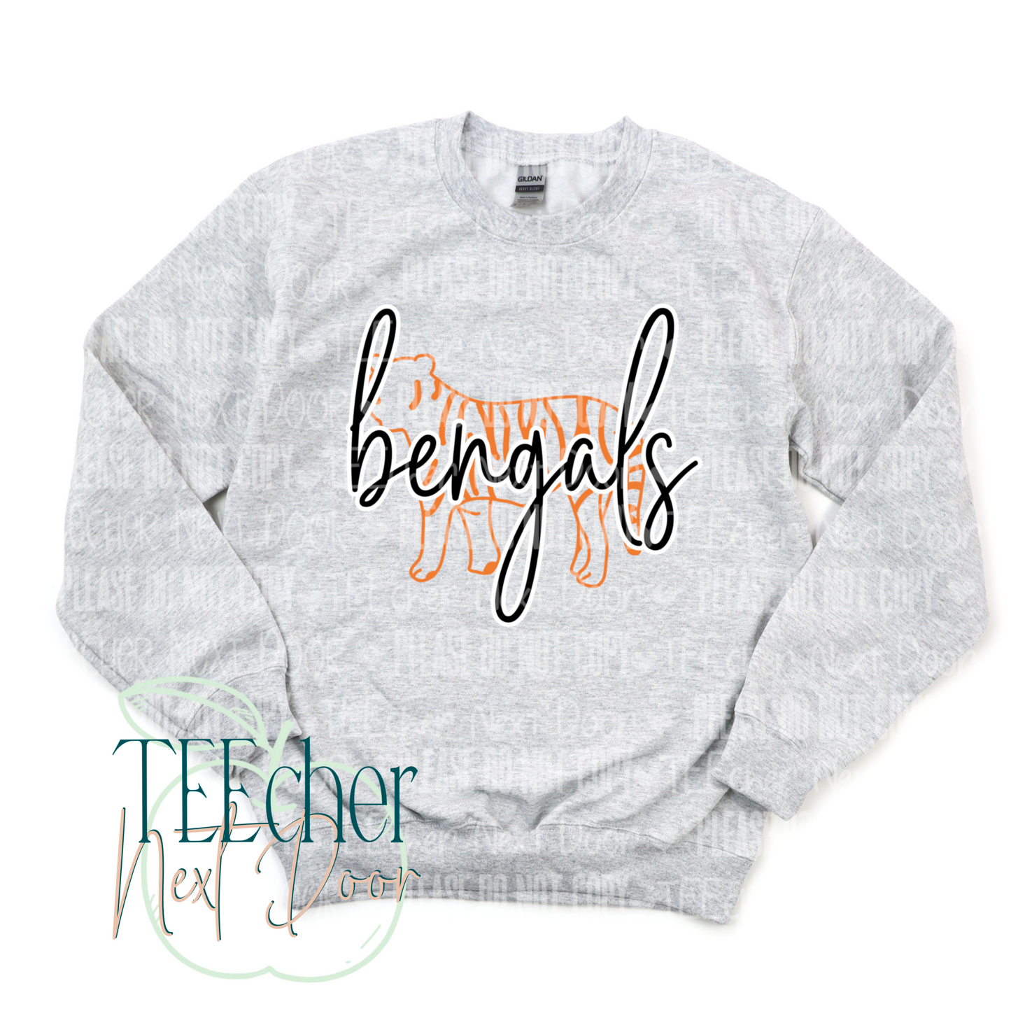 EXCLUSIVE Bengals Outline Full Chest