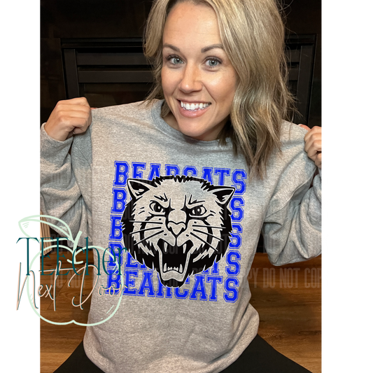 EXCLUSIVE Blue Bearcat Breakthrough Crewneck