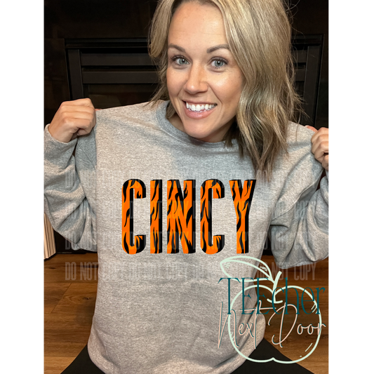 EXCLUSIVE Cincy Shadow Crewneck