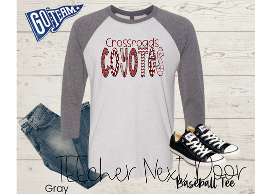 Crossroads Coyotes Plaid Mascot