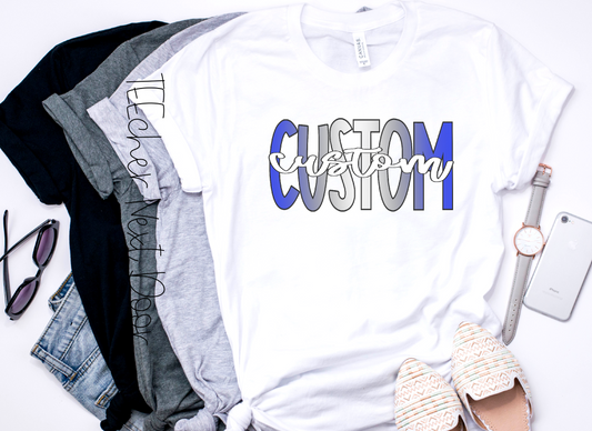 Custom Spirit Wear