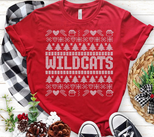 Custom Mascot Ugly Christmas Sweater