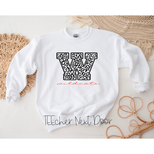 Custom Leopard Varsity