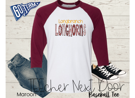 Longbranch Longhorns Plaid Mascot