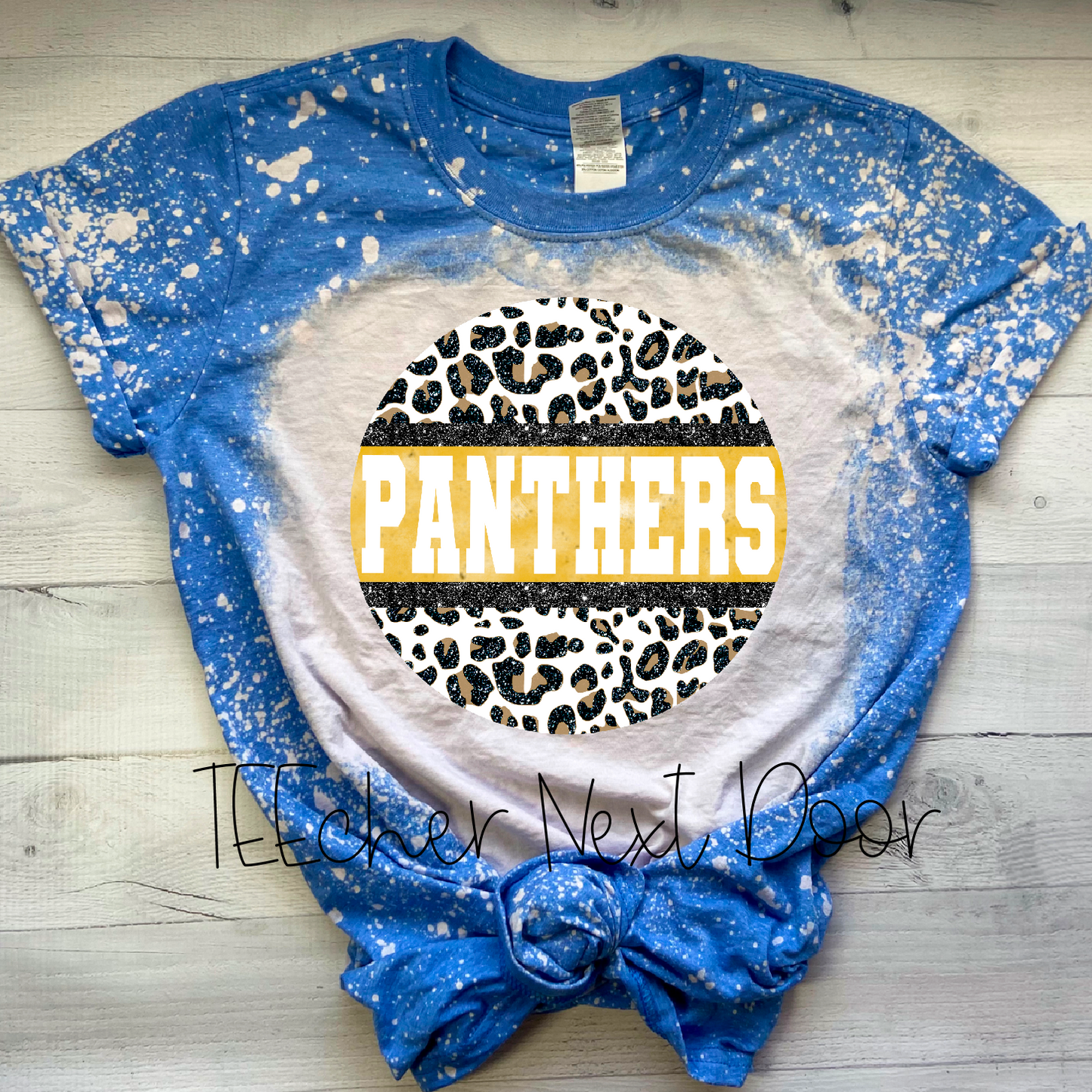 Panthers Sublimation Round Leopard