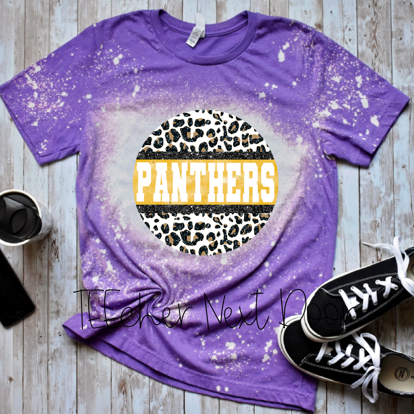 Panthers Sublimation Round Leopard