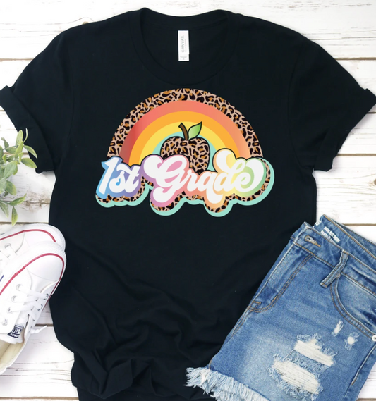 Rainbow Leopard Tees