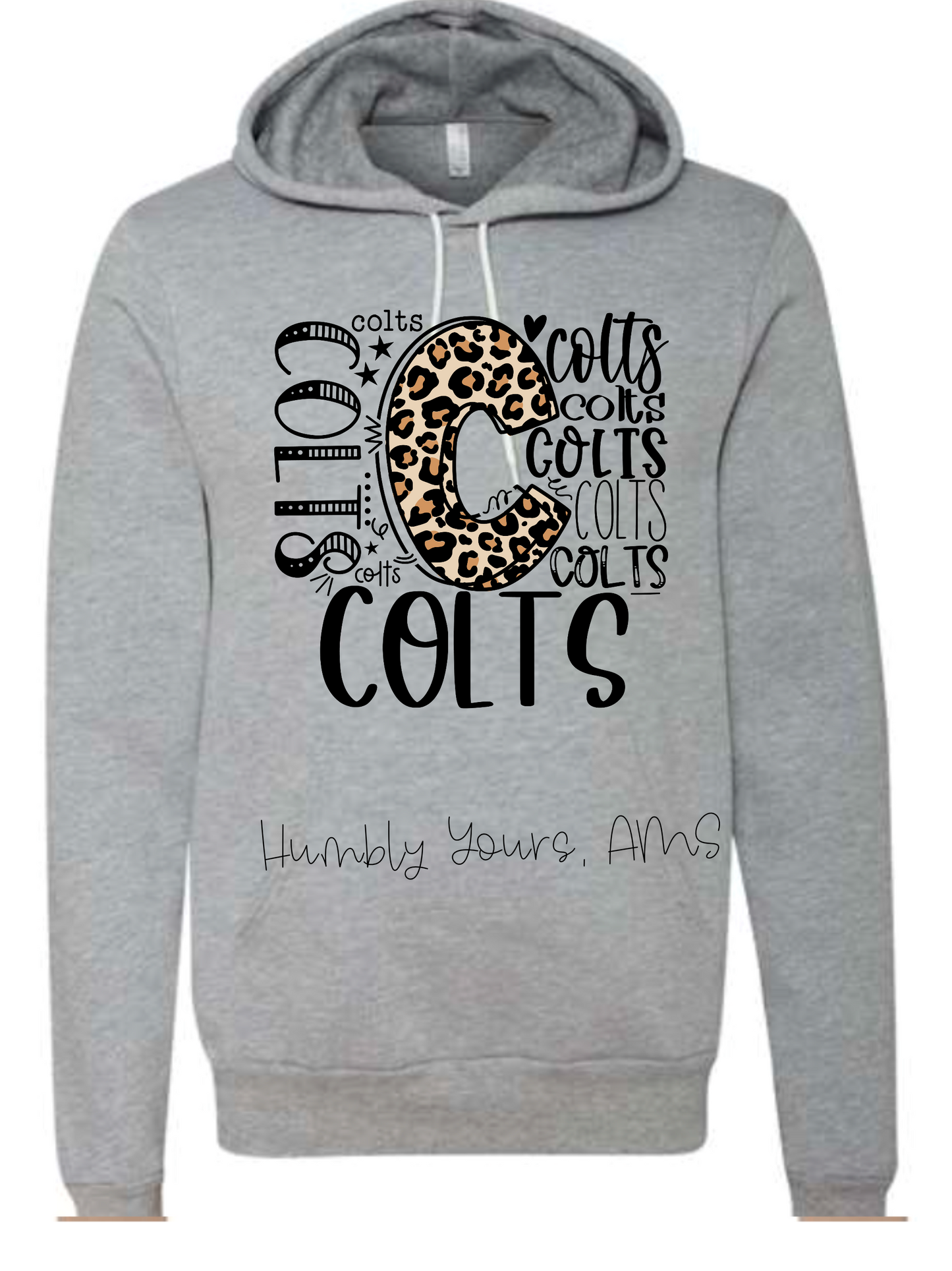 Colts Typography Hoodie