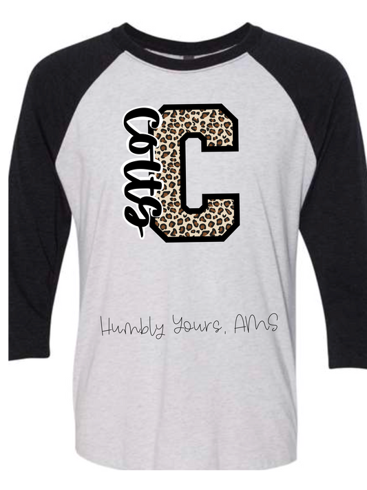 Colts Leopard Baseball Sleeve