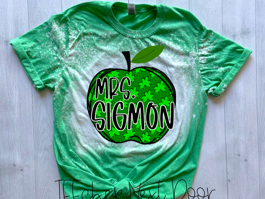 St. Patrick's Day Apple Tees