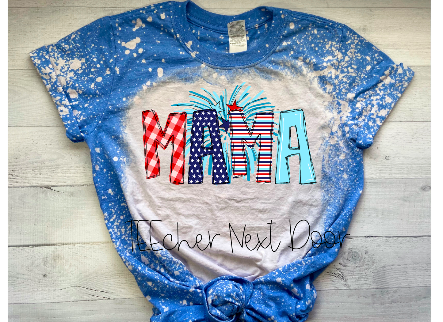 Custom Name Fourth of July Tees