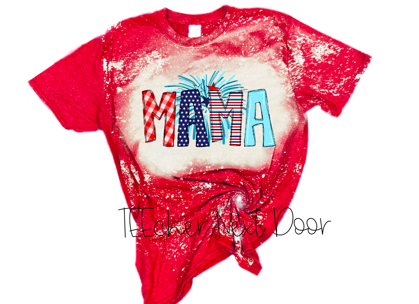 Custom Name Fourth of July Tees