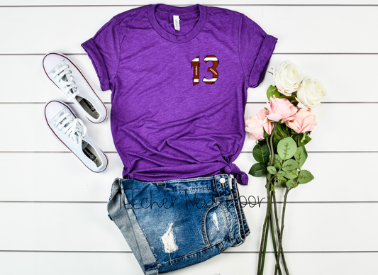 Football Number Tee