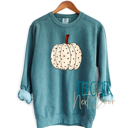 Polka Dot Pumpkin