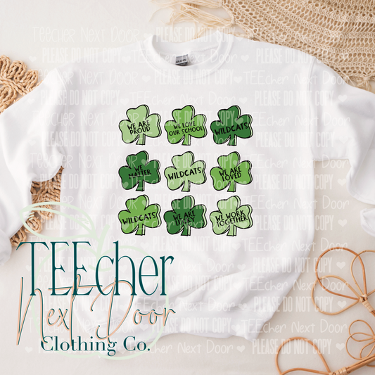 EXCLUSIVE- Custom Colorful St. Patrick's Day Affirmation