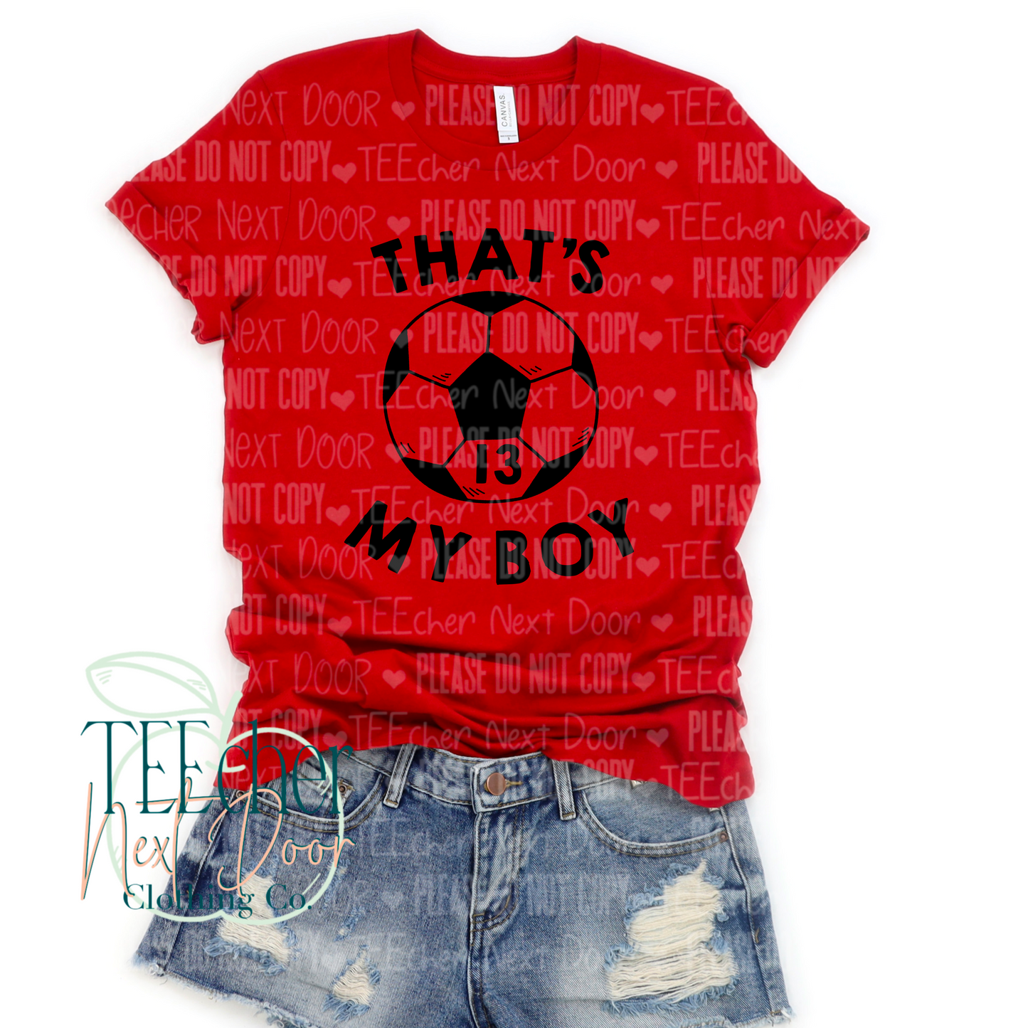 That's My Boy- Soccer