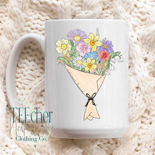 Birth Month Flowers- Special Bunch Mug