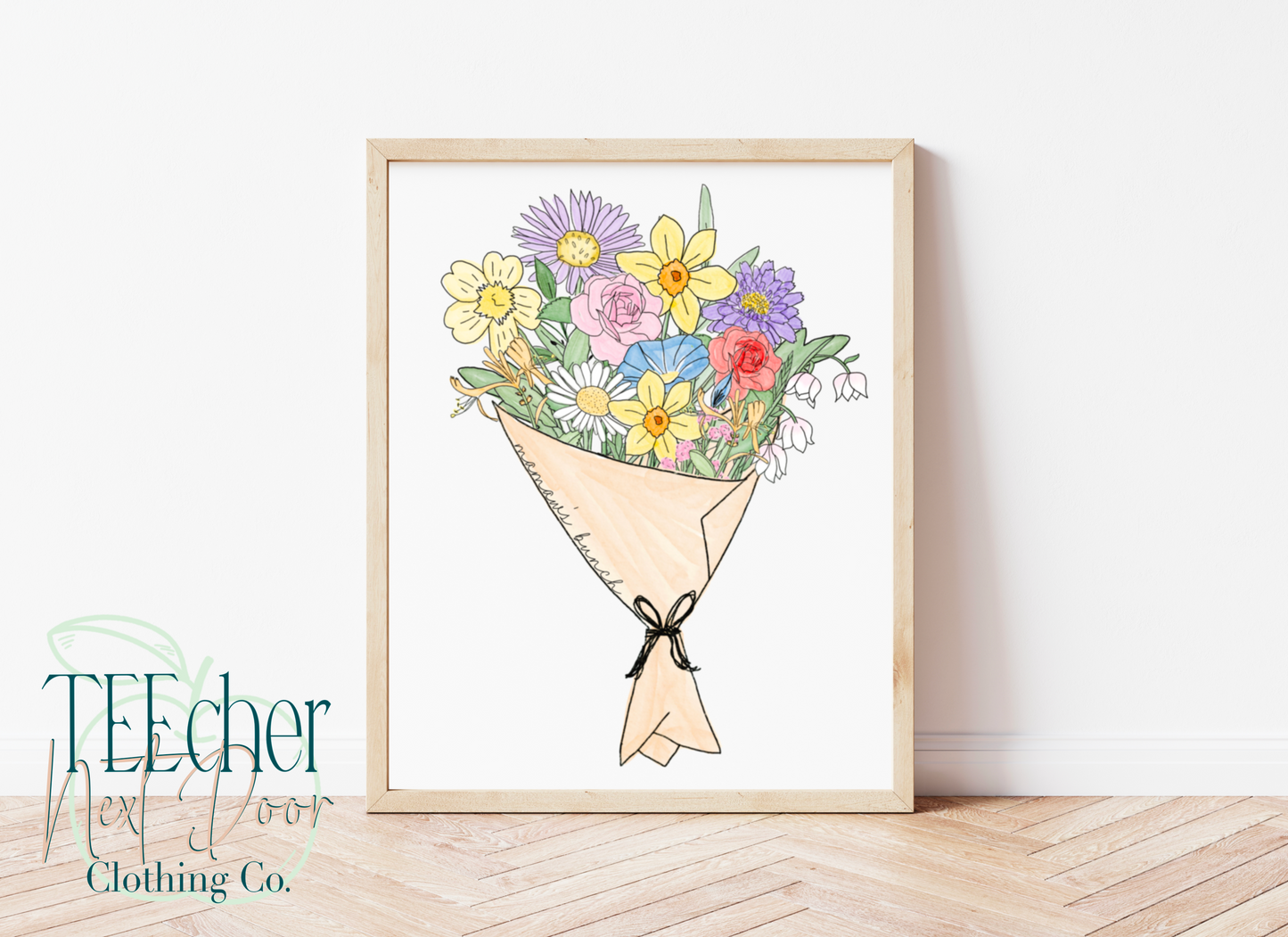 Birth Month Flowers- Special Bunch Print