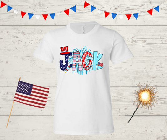 Custom 4th of July Youth Tees