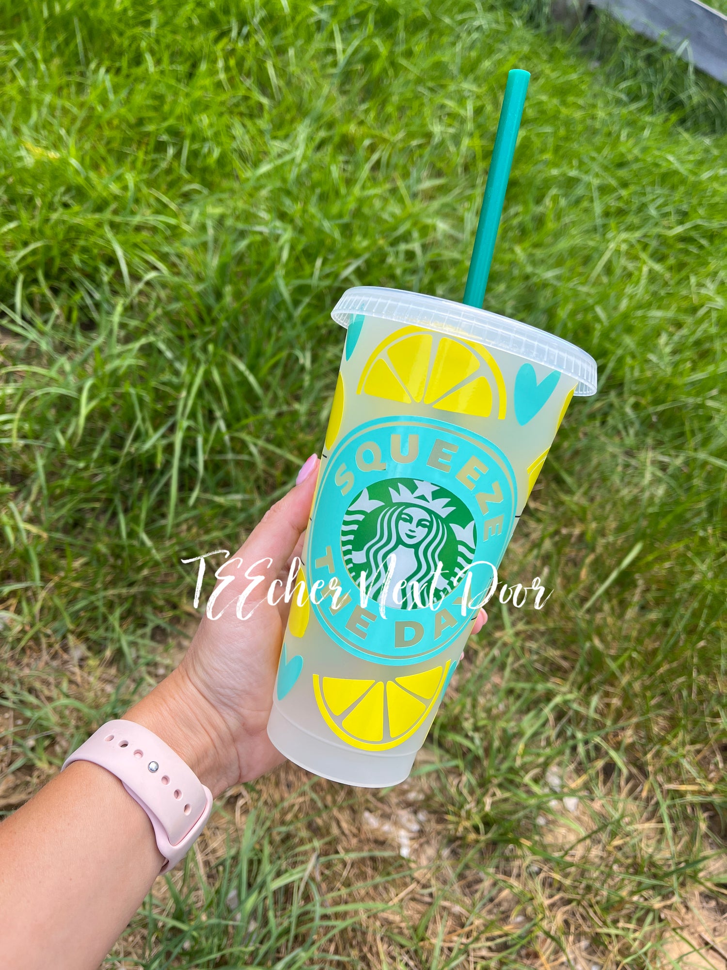 Lemon Starbucks Cup