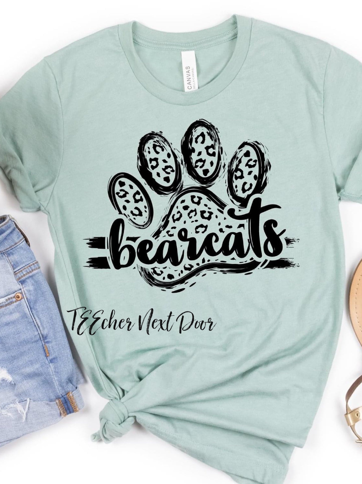 Bearcats Mascot Paw Print