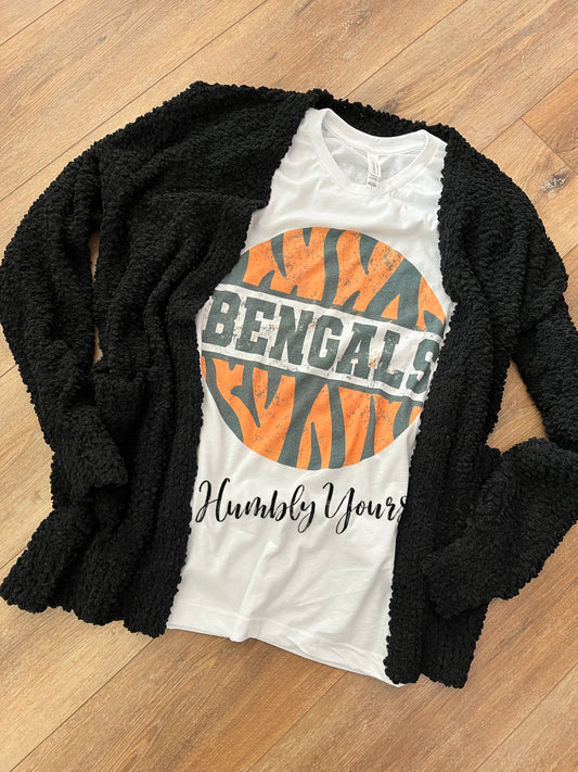 EXCLUSIVE Tiger Stripe Circle- Bengals