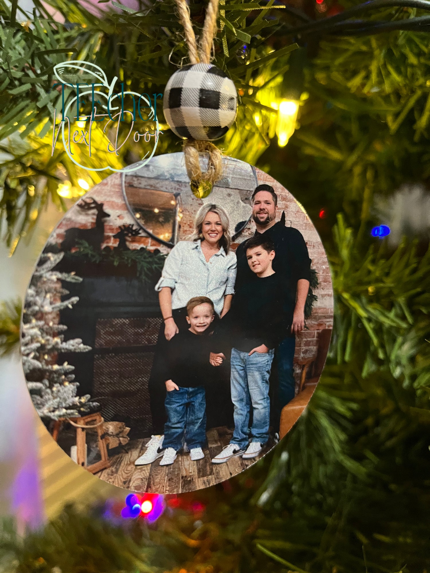 Family Picture Ornament