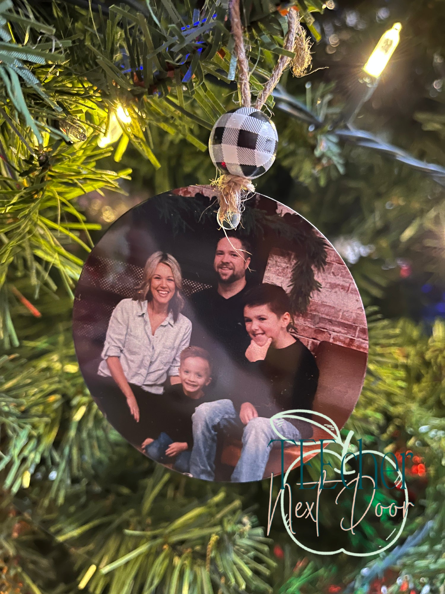 Family Picture Ornament