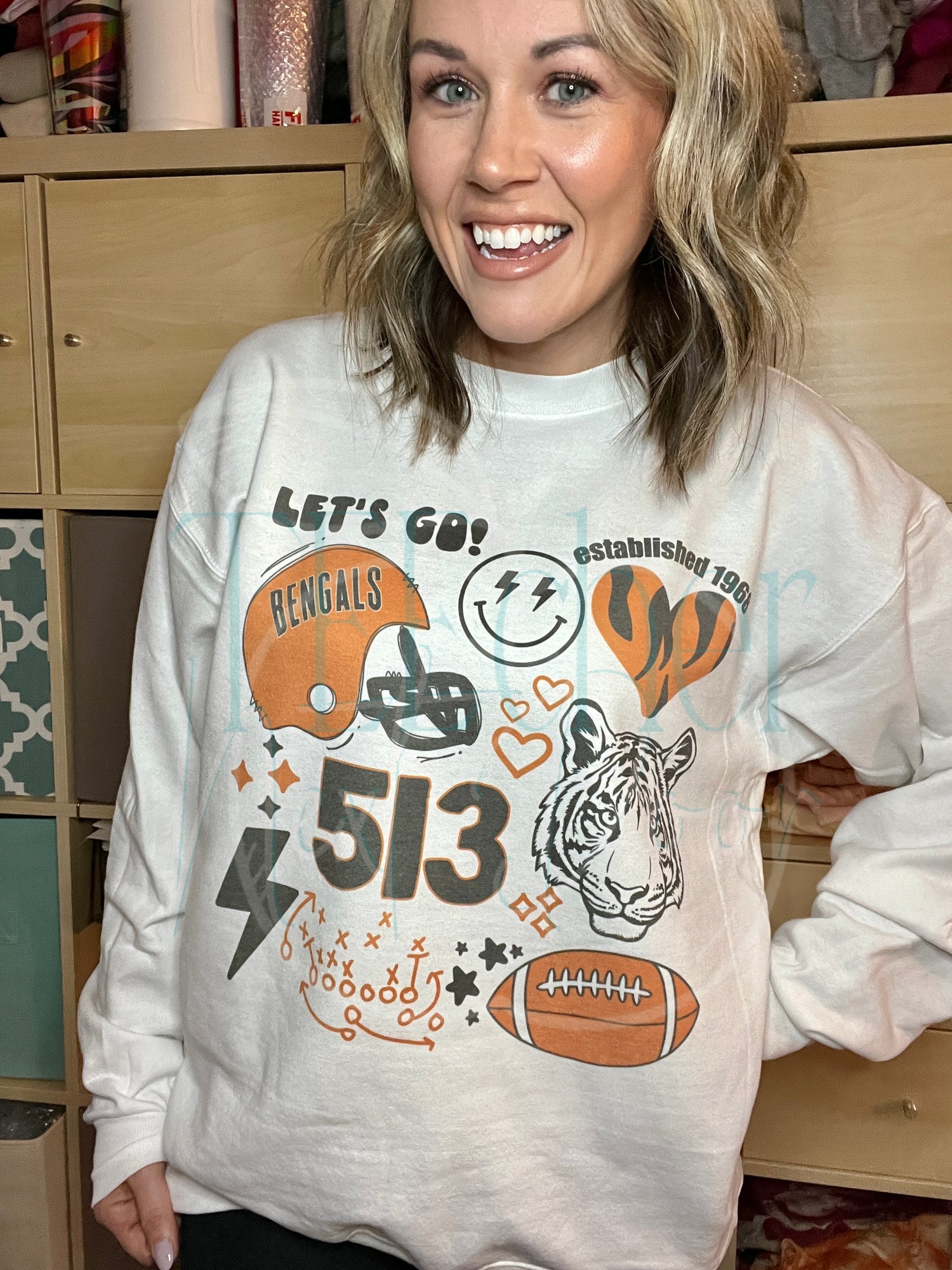 Let's Go Bengals Kids T-Shirt