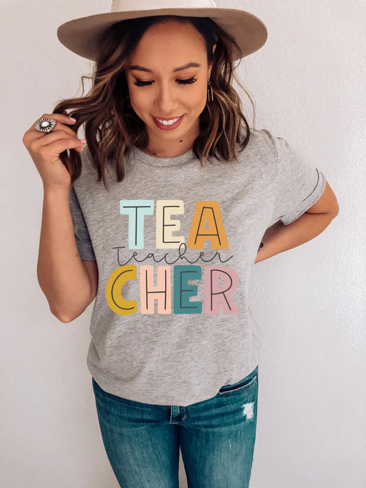 Modern Teacher Tee